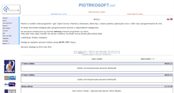 Desktop Screenshot of piotrkosoft.net