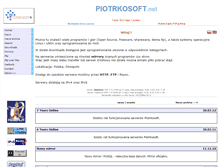 Tablet Screenshot of piotrkosoft.net